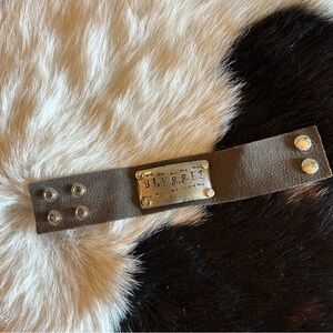 Genuine Leather Blessed Bracelet